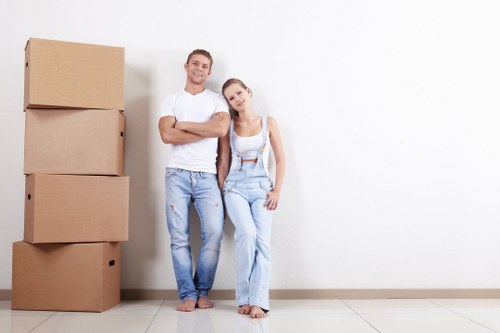 Professional Movers Barnes team preparing a careful relocation service