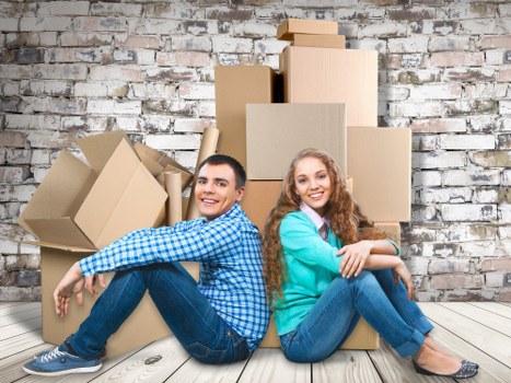 Local moving truck help for furniture and boxes in Barnes