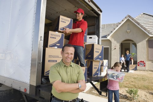 Commercial removals support for a Barnes office relocation