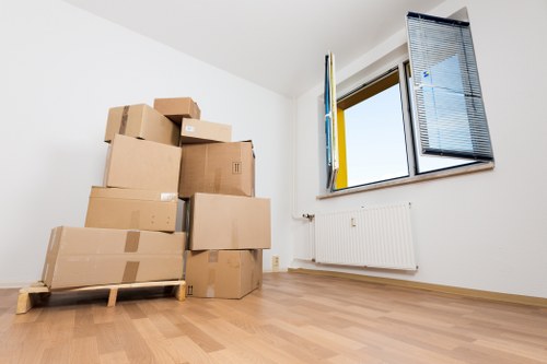 Local team collecting a sofa and wardrobe from a Barnes property