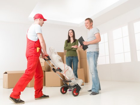Commercial removal truck hire for office and business moves near Barnes