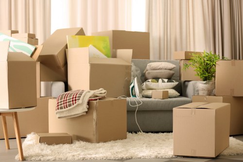Short notice office removals service in Barnes