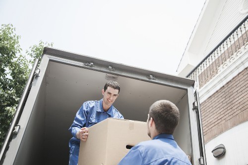 Local removal van supporting a home or office relocation in Barnes