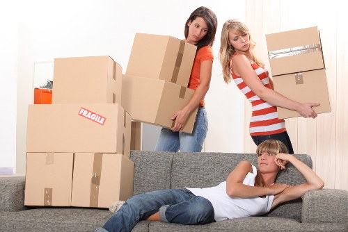 Student accommodation removals and storage transport in Barnes